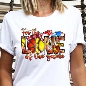 For the love of the game shirt